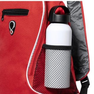 Mochila de montaña ergonómica fucsia para mujer
