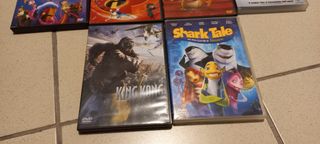10 DVD film e cartoni vari
