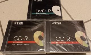 10 CD e 5 dvd