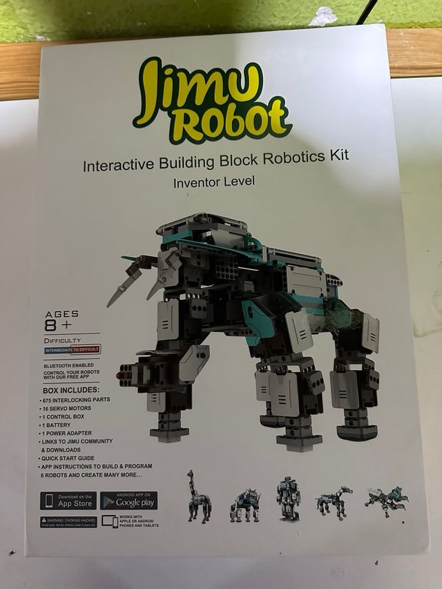 Construcion de bloques robotic kit jimu robot