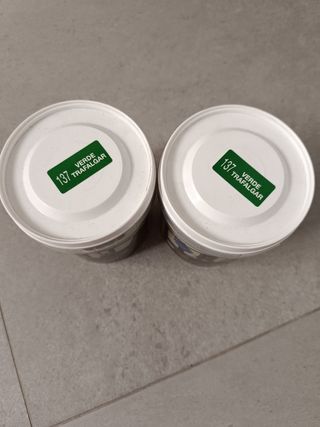 Pintura Verde Trafalgar 750 cc
