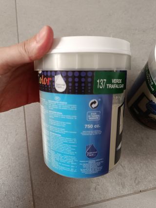 Pintura Verde Trafalgar 750 cc