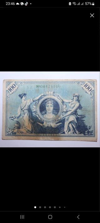 Banconota tedesca antica