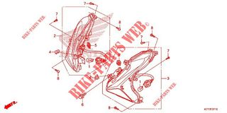Despiece Honda Sh125i modelo 2019