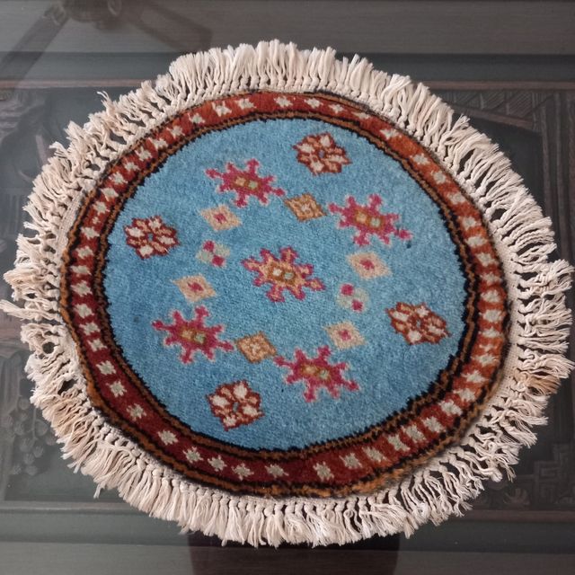Tappetino persiano tondo