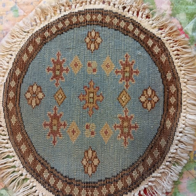 Tappetino persiano tondo