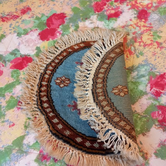 Tappetino persiano tondo