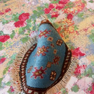 Tappetino persiano tondo