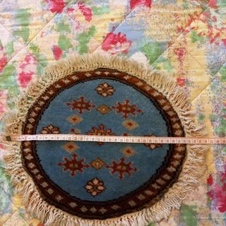 Tappetino persiano tondo