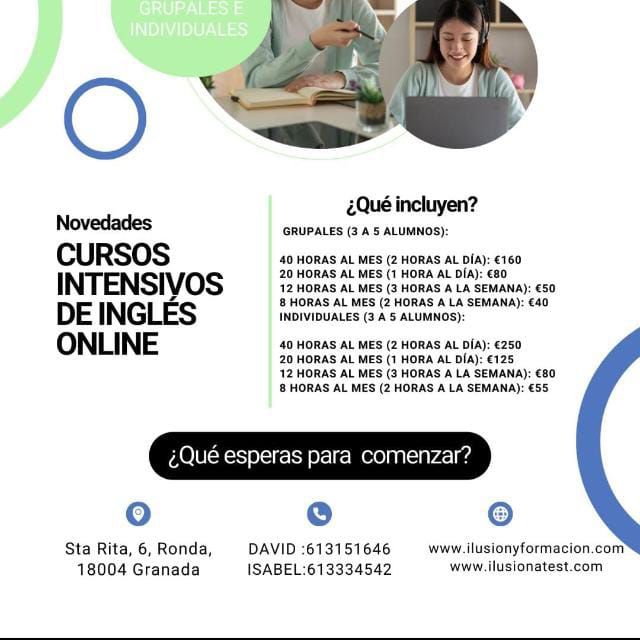 Cursos ingles online