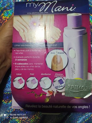 Máquina limpia uñas+3regalos