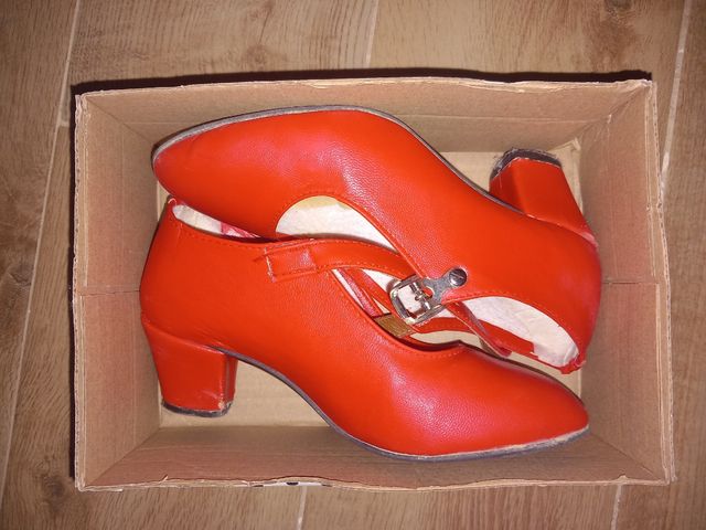 Tacones flamenca niña