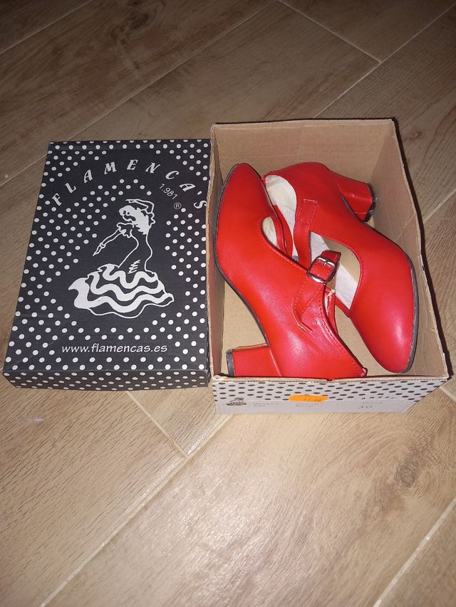 Tacones flamenca niña