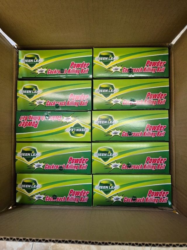 Polvo cucarachas pack 50u 20 cajas