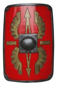 Escudo romano de larp