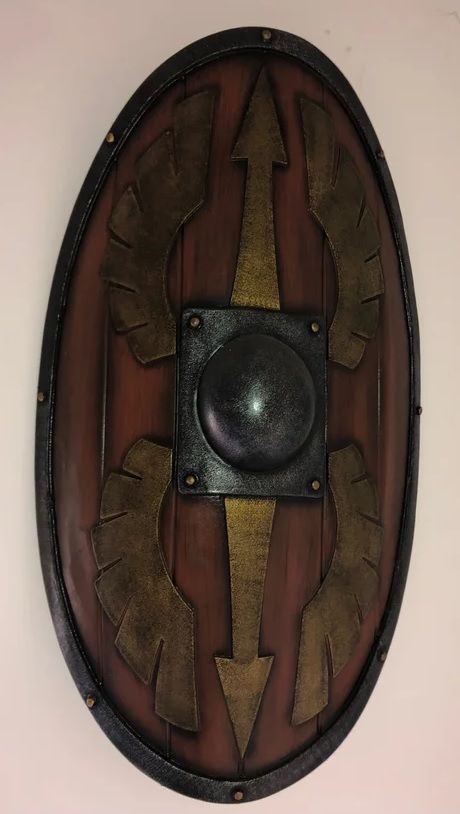 Escudo romano de larp