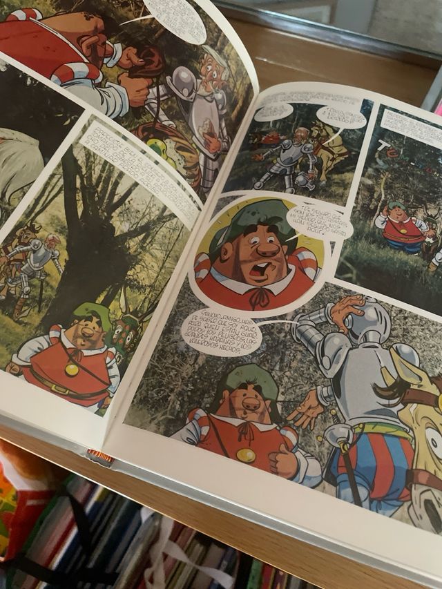 Don Quijote de la mancha en cómic