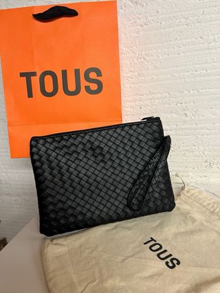 NECESER / clutch TOUS NEGRO