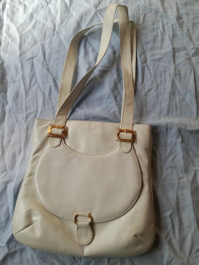 Borsetta borsa da donna in pelle vintage anni '60
