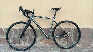 Cuadro y horquilla gravel columbus 