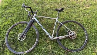 Cuadro y horquilla gravel columbus 