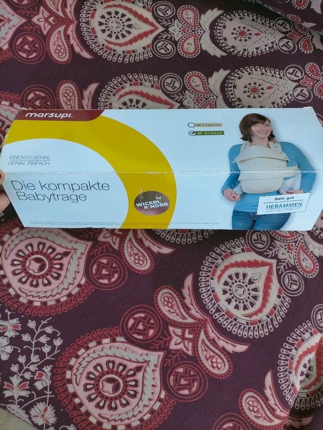 Porteo ergonómico porta bebes marsupi