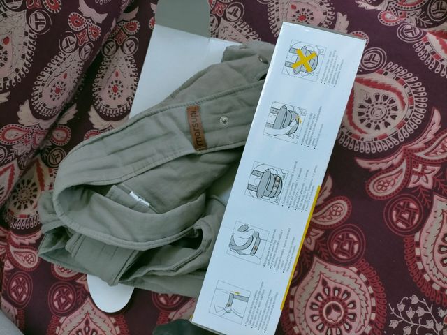 Porteo ergonómico porta bebes marsupi