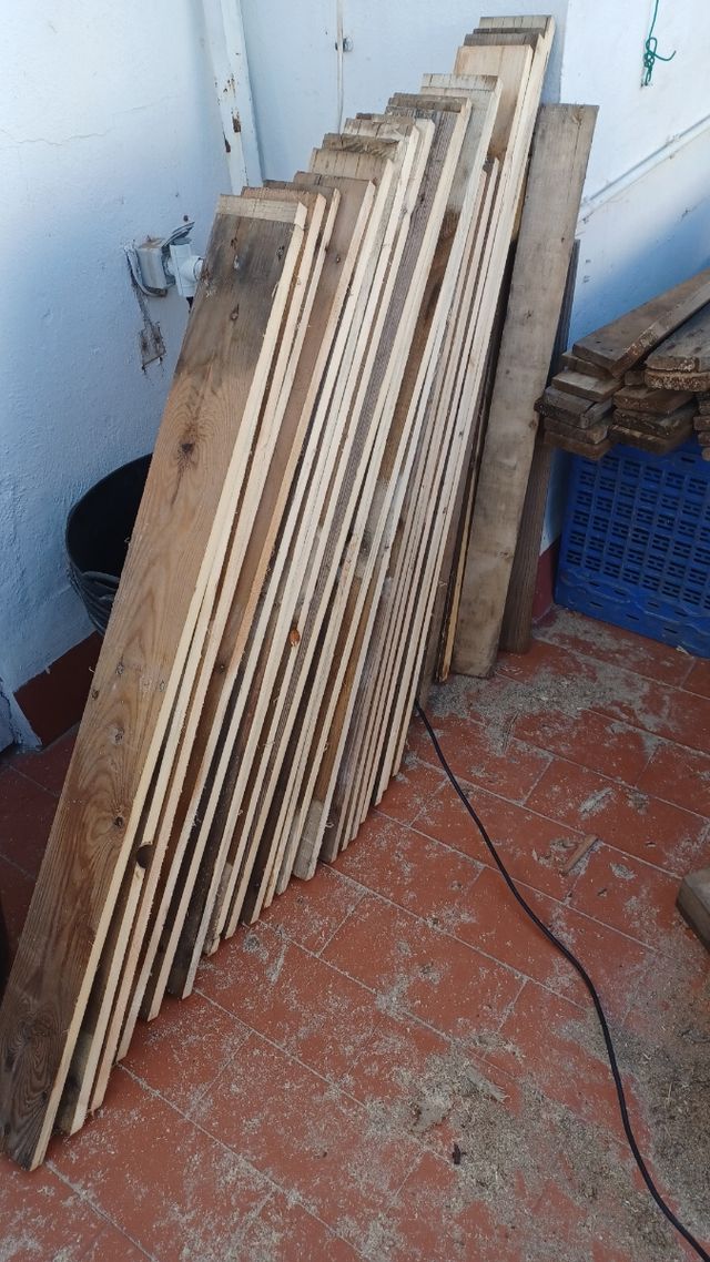 Tablas sueltas de palets