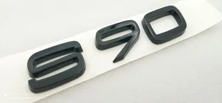 EMBLEMA TRASERO VOLVO S90 NEGRO