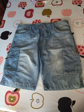 Pantalón bermuda vaquero 