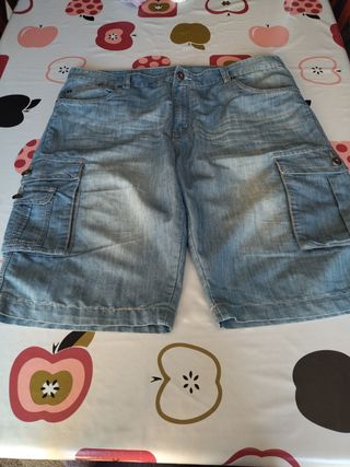 Pantalón bermuda vaquero 