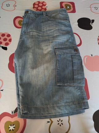 Pantalón bermuda vaquero 