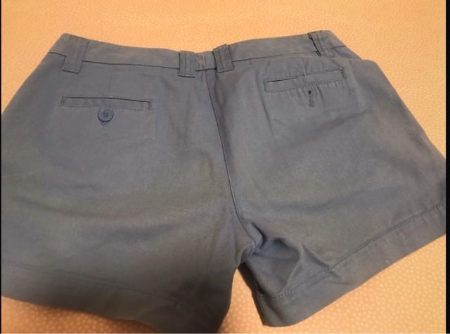 Pantalon corto  azul