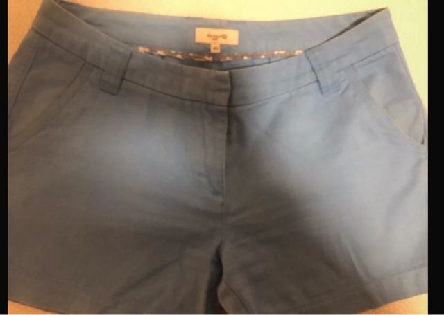 Pantalon corto  azul
