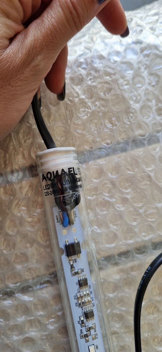 Led Acquario 70cm 14W bianco e blu