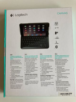 Logitech funda teclado ipad mini 2 3