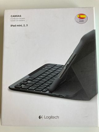 Logitech funda teclado ipad mini 2 3