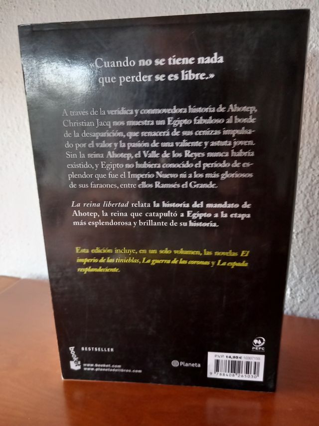 La reina Libertad. Christian Jacq