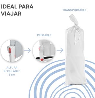 Barrera de seguridad para camas