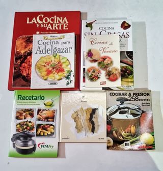 7 Libros De Cocina Varios Titulos