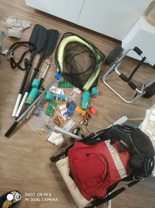 Kayak con pedales + accesorios