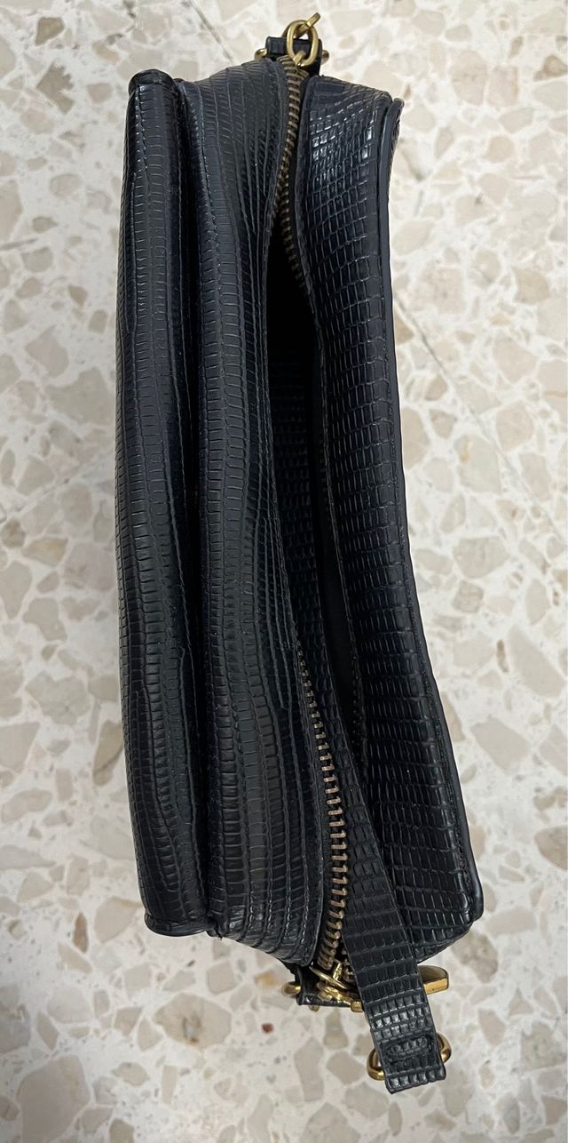 Bolso negro piel parfois