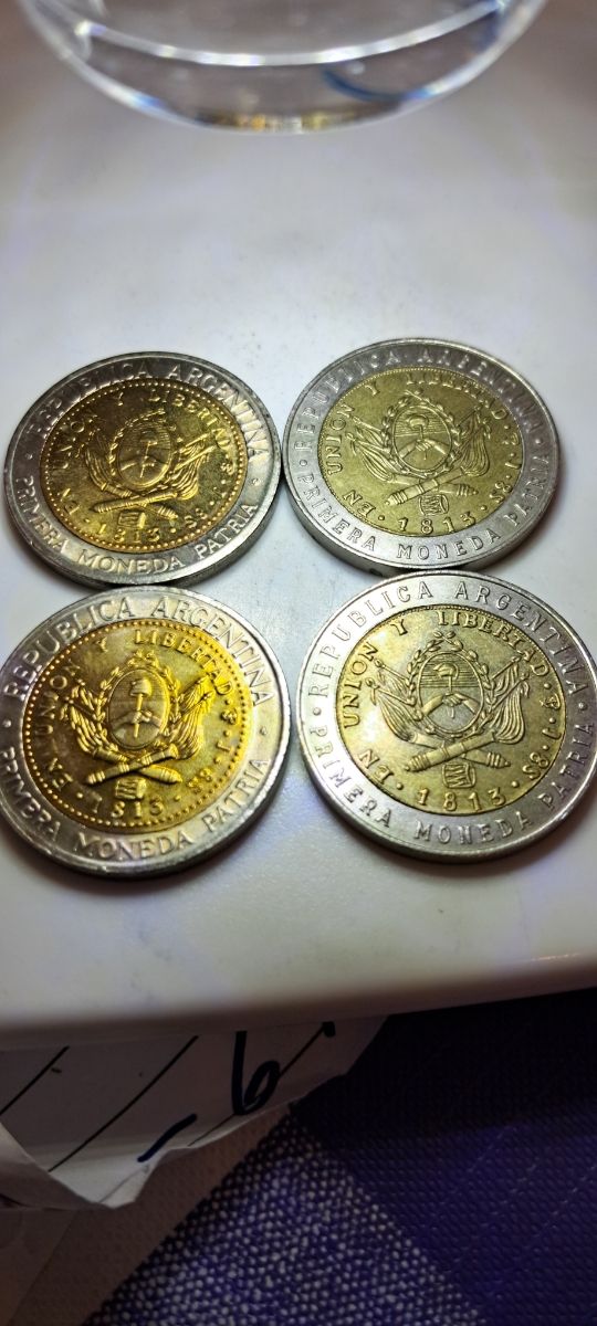 Monedas de un peso