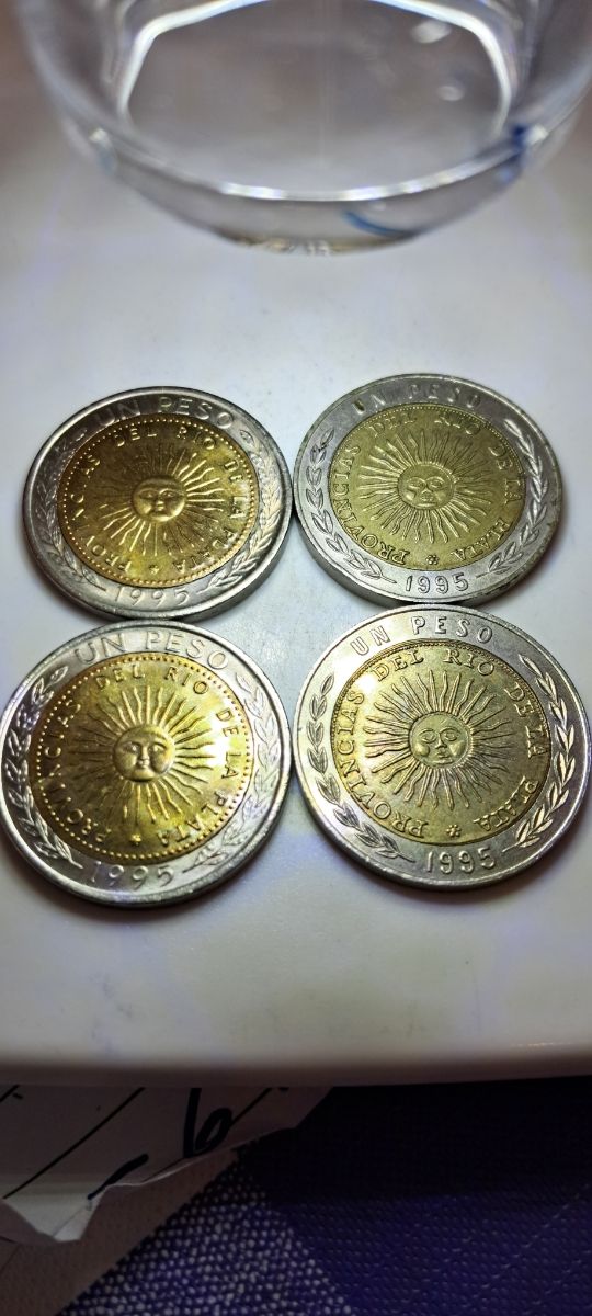 Monedas de un peso