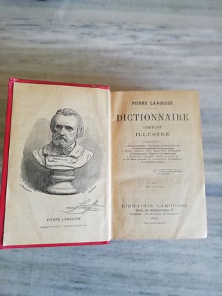 Dictionnaire Complet Ilusstré Año 1905