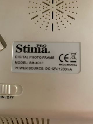 Marco de foto digital 7"