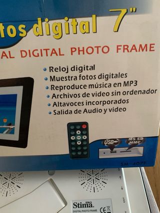 Marco de foto digital 7"