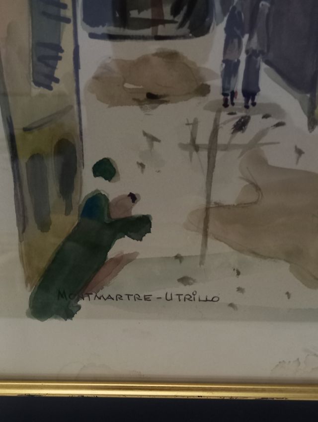 Lámina cuadro utrillo