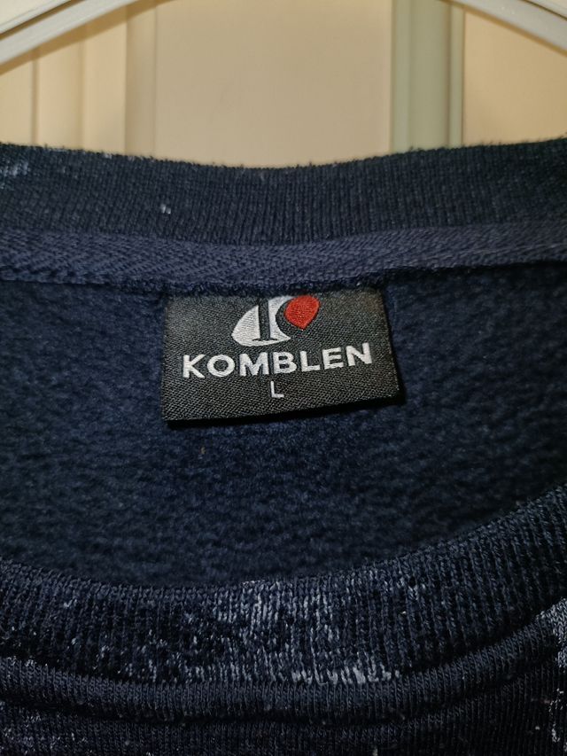 Maglione/felpa blu con tasche