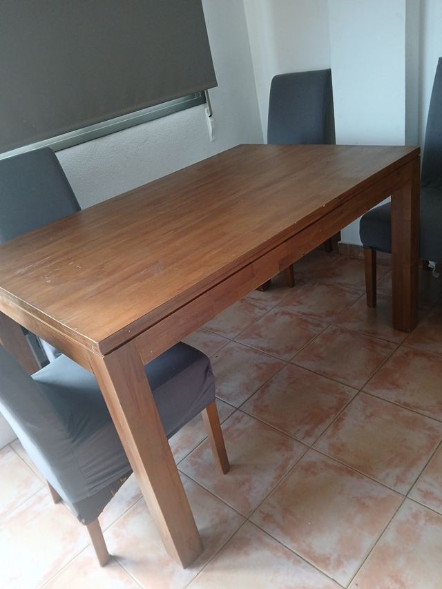 Mesa madera maciza